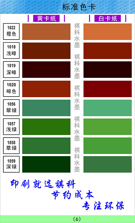 标准色卡-6